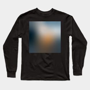 Sunset Color Blend - Calming, Minimalist and Therapeutic Long Sleeve T-Shirt